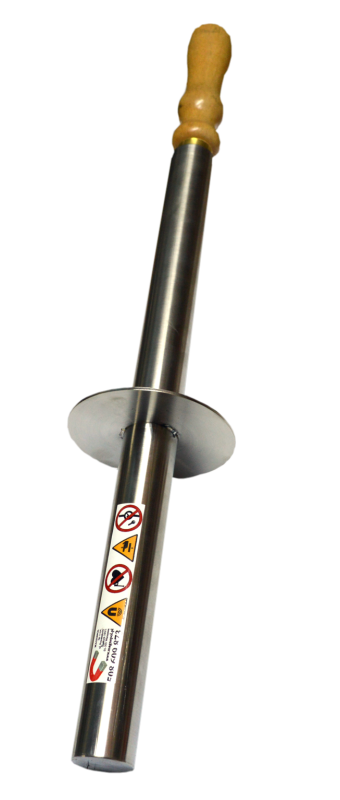 wałek magnetyczny z ułatwionym czyszczeniem