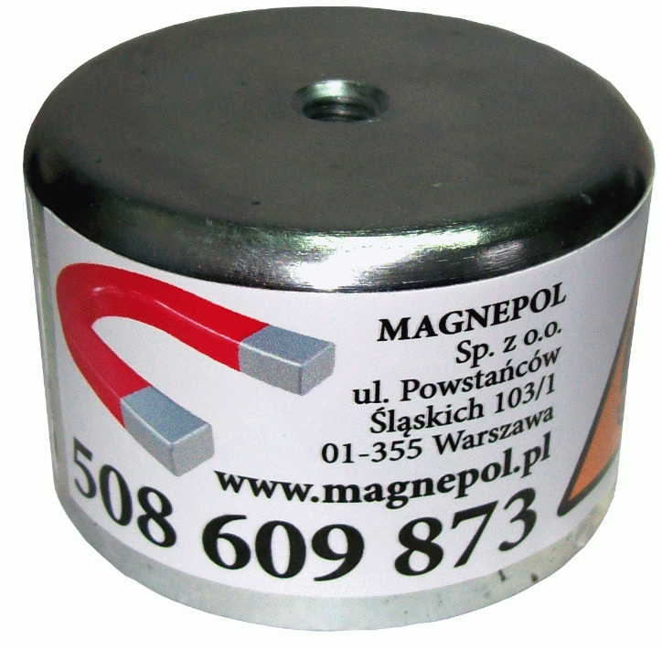 Uchwyt magnetyczny z gwintem wewnętrznym