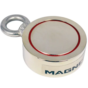 DS136 Magnes neodymowy z uchem Ø136x50mm 2x 600kg