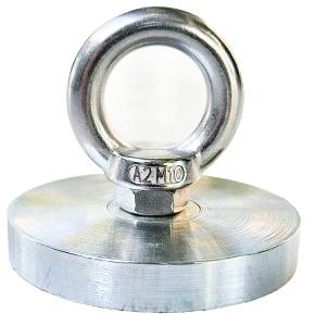 MAGNES NEODYMOWY 260kg UCHWYT 75x11 z uchem