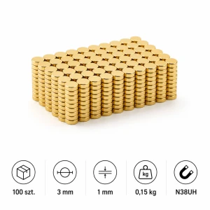 MW 3x1 / N38UH 24k Gold 100szt