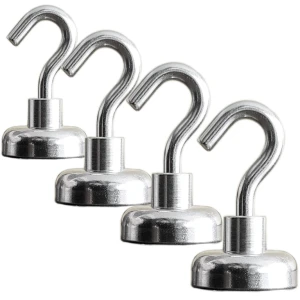 E20 Magnes z hakiem 20mm 4szt