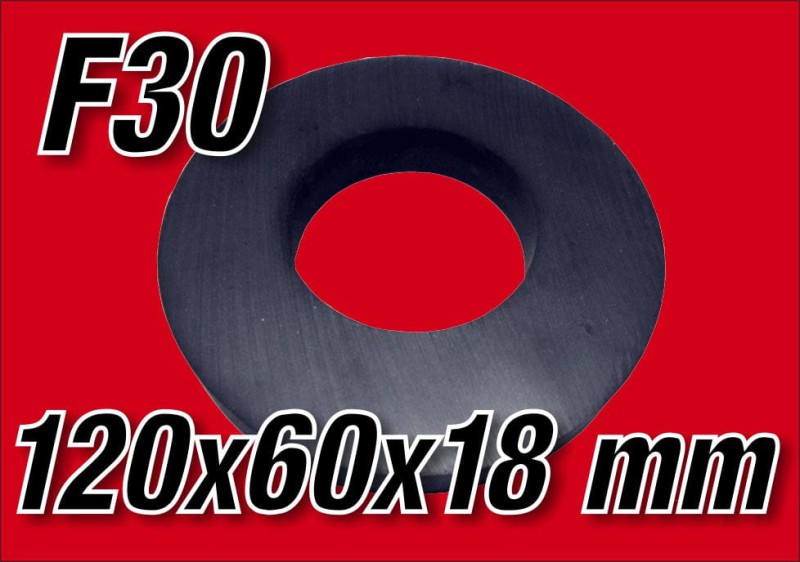 Magnes pierścieniowy 120x60x18 mm